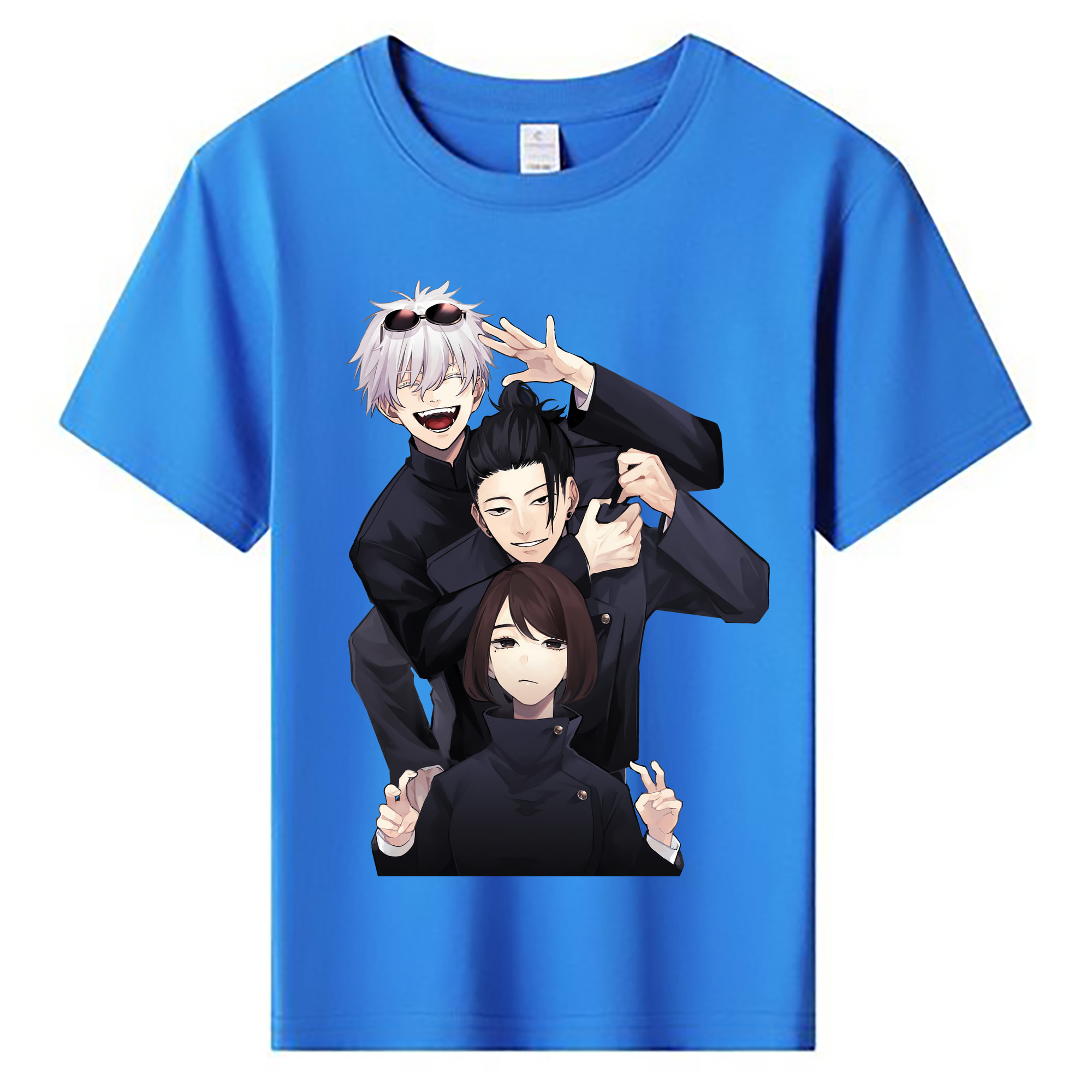 （画像用） 呪術廻戦 Jujutsu Kaisen 綿100％キッズTシャツ（フロントプリント）